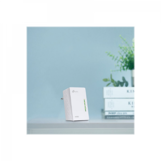 TP-LINK | AV600 Wi-Fi Powerline Extender | TL-WPA4220 | 10/100 Mbit/s | Ethernet LAN (RJ-45) ports 2 | 802.11n | Wi-Fi data rate (max) 300 Mbit/s | Data transfer rate (max) 600 Mbit/s
