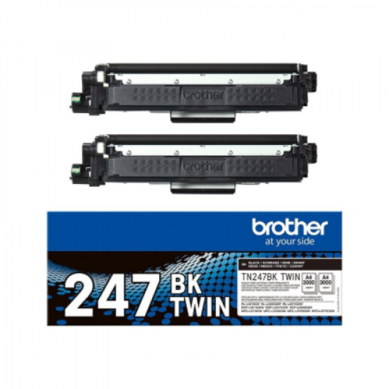 Brother TN247BK | TWIN-pack toner | Black