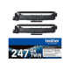 Brother TN247BK | TWIN-pack toner | Black