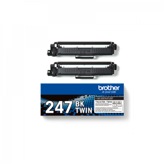 Brother TN247BK | TWIN-pack toner | Black