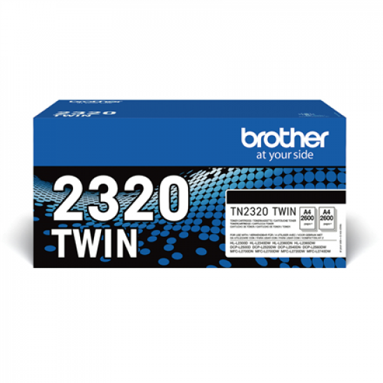 Brother TN2320 | TWIN-pack toner | Black