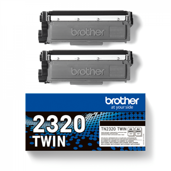 Brother TN2320 | TWIN-pack toner | Black