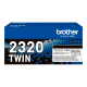 Brother TN2320 | TWIN-pack toner | Black