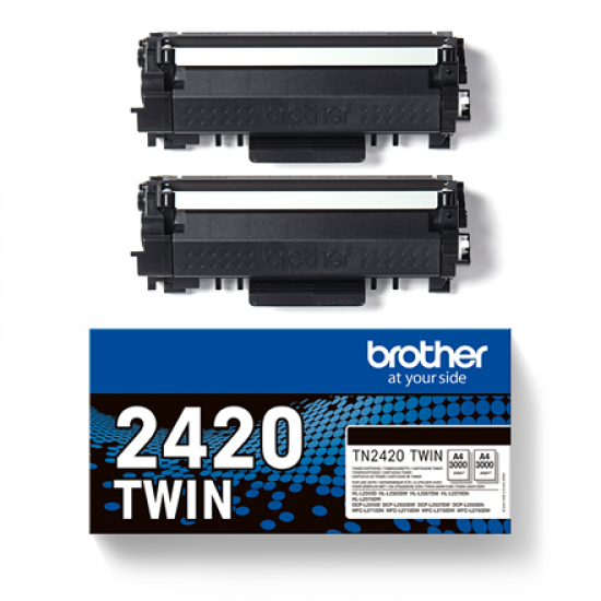 Brother TN2420 | TWIN-pack toner | Black
