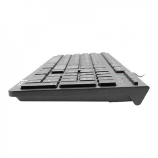 Natec | Keyboard | Discus 2 Slim | Standard | Wired | US | Black | USB 2.0 | 424 g | Numeric keypad
