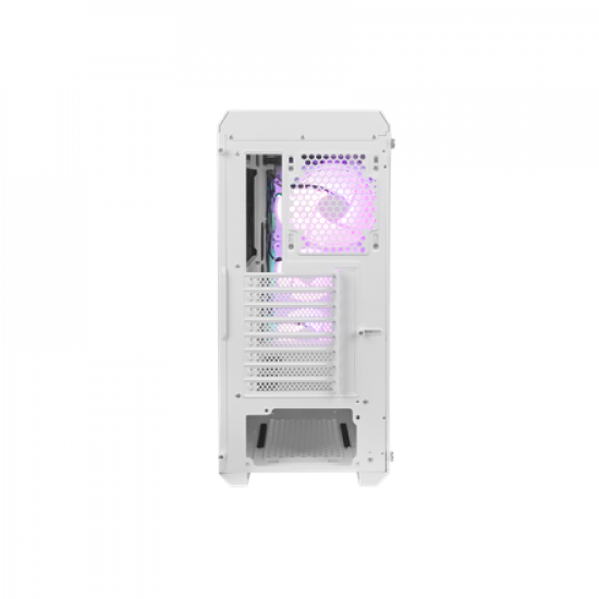 Genesis | PC Case | IRID 505 ARGB | Side window | White | Midi Tower | Power supply included No | ATX