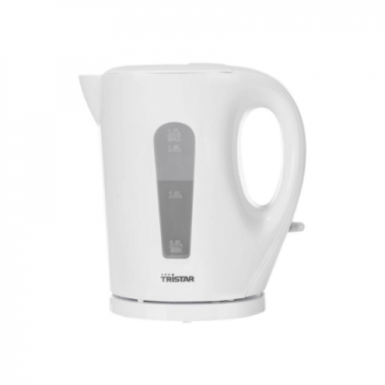 Tristar | Jug Kettle | WK-3380 | Electric | 2200 W | 1.7 L | Plastic | 360° rotational base | White