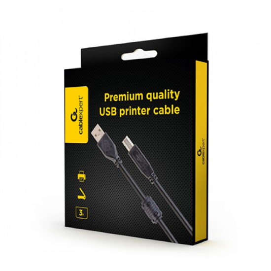 Cablexpert | CCFB-USB2-AMBM-3M | USB 2.0 printer cable