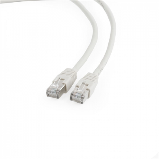 FTP Cat6 | Patch cord | Perfect connection; Foil shielded - for a reliable connection; Gold plated contacts | White | 2 m