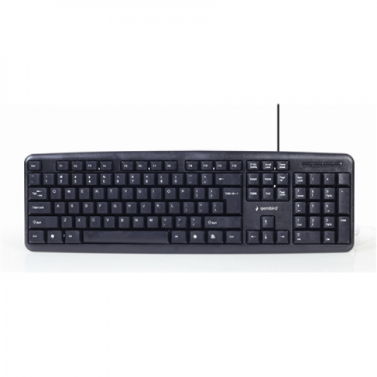 Gembird | 4-in-1 Multimedia office set | KBS-UO4-01 | Keyboard, Mouse, Pad and Headset Set | Wired | Mouse included | US | Black | 630 g