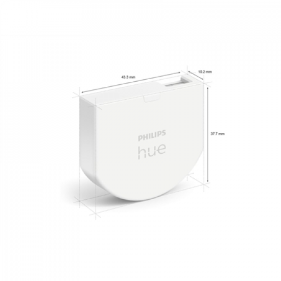 Philips Hue | Hue Wall Switch Module | White
