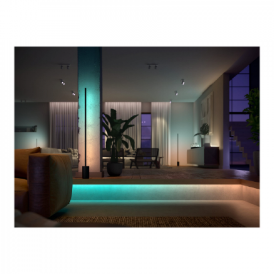 Philips Hue | Lightstrip | Hue Gradient Lightstrip 2m Base Kit | White and colored light
