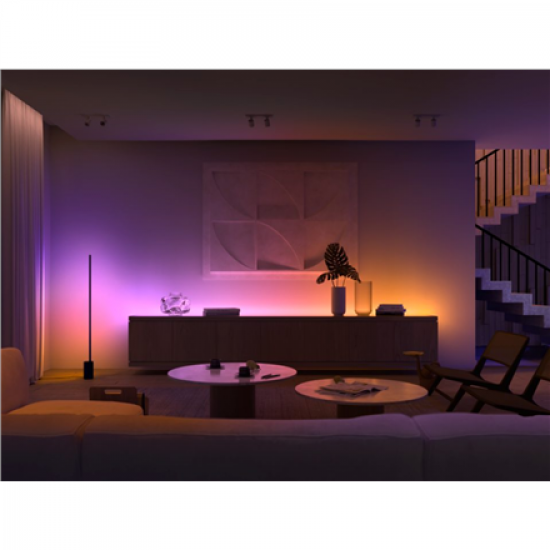 Philips Hue | Lightstrip Extension | Hue Gradient Lightstrip 1m Extension | White and colored light