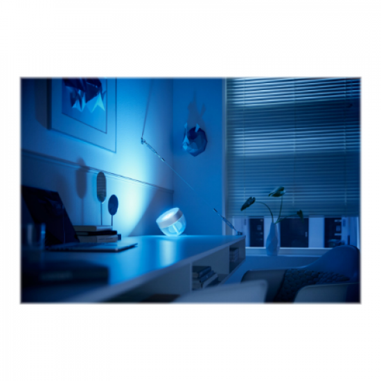 Philips Hue | Hue Iris Portable Lamp, Silver Special Edition | Silver | Portable lamp