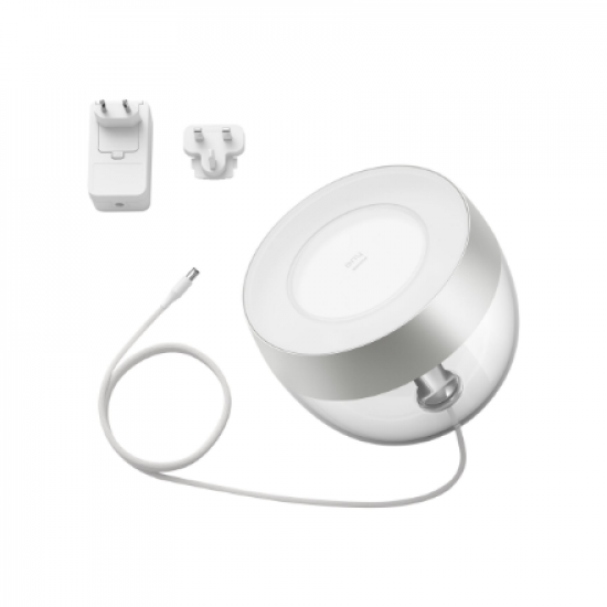 Philips Hue | Hue Iris Portable Lamp, Silver Special Edition | Silver | Portable lamp