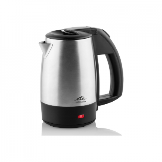 ETA | Kettle | ETA618890010 Holiday | Electric | 1000 W | 0.5 L | Stainless steel | Black/Stainless steel