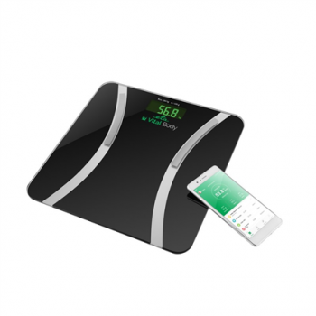 ETA | Vital Body Personal scale | ETA678090000 | Body analyzer | Maximum weight (capacity) 180 kg | Accuracy 100 g | Body Mass Index (BMI) measuring | Black