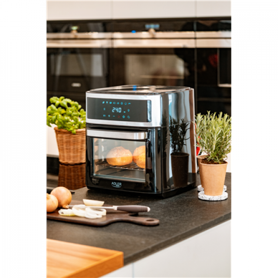 Adler | Airfryer Oven | AD 6309 | Power 1700 W | Capacity 13 L | Stainless steel/Black