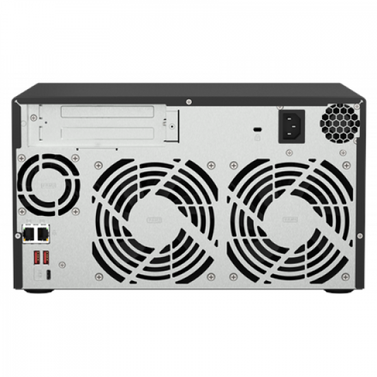 QNAP | 8-Bay QTS and QuTS hero NAS | TS-873A-8G | Up to 8 HDD/SSD Hot-Swap | AMD Ryzen | Ryzen V1500B Quad-Core | Processor frequency 2.2 GHz | 8 GB | DDR4