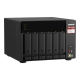 QNAP | 6-Bay QTS and QuTS hero NAS | TS-673A-8G | Up to 6 HDD/SSD Hot-Swap | AMD Ryzen | Ryzen V1500B Quad-Core | Processor frequency 2.2 GHz | 8 GB | DDR4
