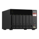 QNAP | 6-Bay QTS and QuTS hero NAS | TS-673A-8G | Up to 6 HDD/SSD Hot-Swap | AMD Ryzen | Ryzen V1500B Quad-Core | Processor frequency 2.2 GHz | 8 GB | DDR4