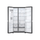 LG | Refrigerator | GSLV71MCLE | Energy efficiency class E | Free standing | Side by side | Height 179 cm | No Frost system | Fridge net capacity 416 L | Freezer net capacity 219 L | 36 dB | Matte Black