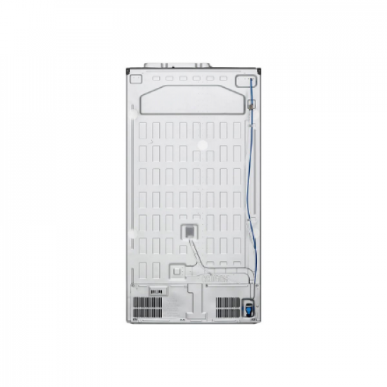 LG | Refrigerator | GSLV71MCLE | Energy efficiency class E | Free standing | Side by side | Height 179 cm | No Frost system | Fridge net capacity 416 L | Freezer net capacity 219 L | 36 dB | Matte Black