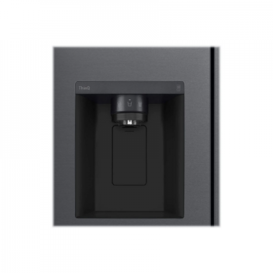 LG | Refrigerator | GSLV71MCLE | Energy efficiency class E | Free standing | Side by side | Height 179 cm | No Frost system | Fridge net capacity 416 L | Freezer net capacity 219 L | 36 dB | Matte Black