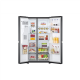 LG | Refrigerator | GSLV71MCLE | Energy efficiency class E | Free standing | Side by side | Height 179 cm | No Frost system | Fridge net capacity 416 L | Freezer net capacity 219 L | 36 dB | Matte Black