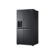 LG | Refrigerator | GSLV71MCLE | Energy efficiency class E | Free standing | Side by side | Height 179 cm | No Frost system | Fridge net capacity 416 L | Freezer net capacity 219 L | 36 dB | Matte Black