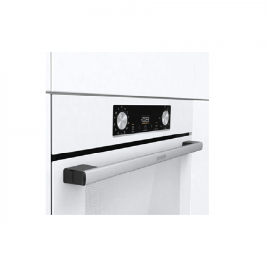 Gorenje | Oven | BOS6737E06WG | 77 L | Multifunctional | EcoClean | Mechanical control | Steam function | Height 59.5 cm | Width 59.5 cm | White