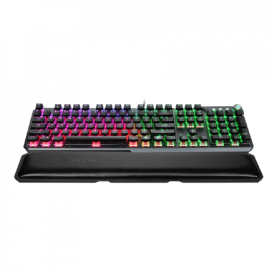 MSI | VIGOR GK71 SONIC RED US | Gaming keyboard | Wired | RGB LED light | US | Black