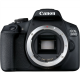 Canon | D.CAMERA EOS 2000D BK BODY EU26 | Megapixel 24.1 MP | Image stabilizer | ISO sensitivity (max) 12800 | Display diagonal 3.0 