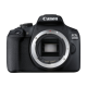 Canon | D.CAMERA EOS 2000D BK BODY EU26 | Megapixel 24.1 MP | Image stabilizer | ISO sensitivity (max) 12800 | Display diagonal 3.0 