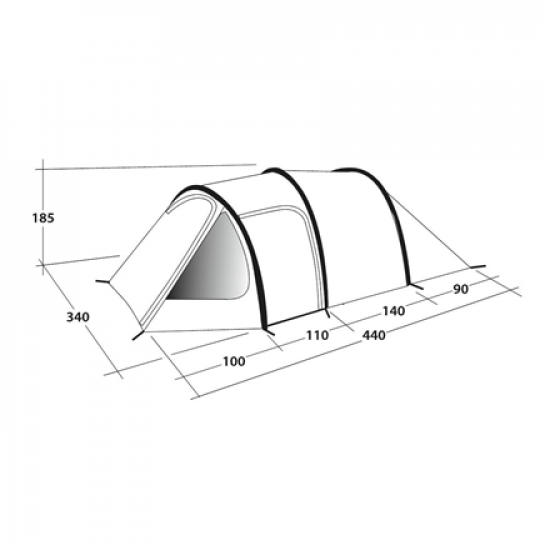 Outwell | Tent | Earth 5 | 5 person(s)