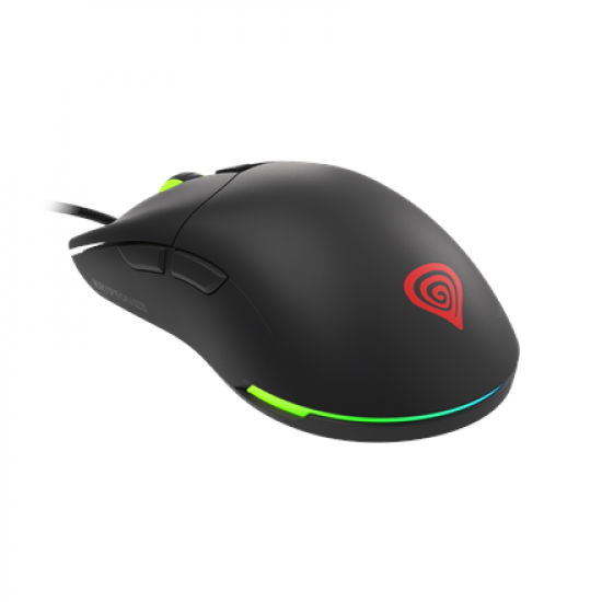 Genesis | Ultralight Gaming Mouse | Krypton 750 | Wired | Optical | Gaming Mouse | USB 2.0 | Black | Yes
