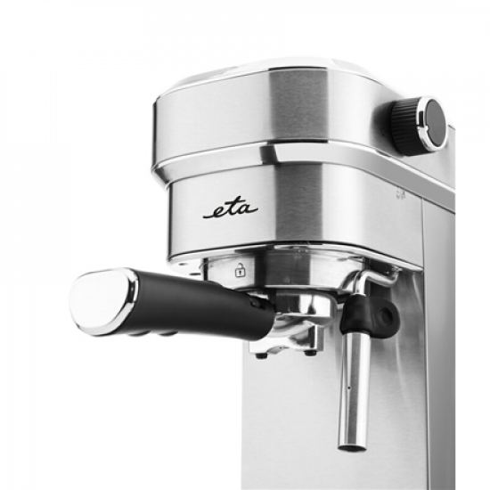 ETA | Espresso coffee maker | ETA218090000 Stretto | Pump pressure 15 bar | Built-in milk frother | Ground | 1350 W | Stainless steel
