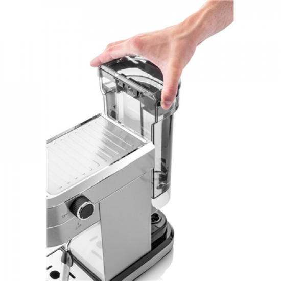 ETA | Espresso coffee maker | ETA218090000 Stretto | Pump pressure 15 bar | Built-in milk frother | Ground | 1350 W | Stainless steel