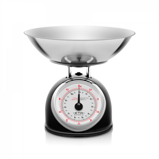 ETA | Kitchen scale | ETA577790020 Storio | Maximum weight (capacity) 5 kg | Graduation 25 g | Black