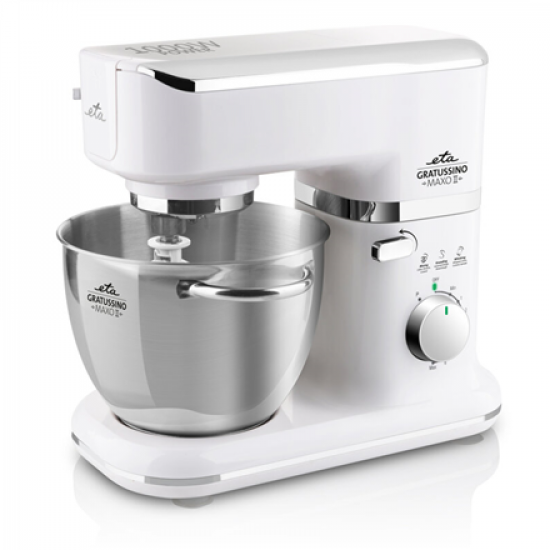 ETA | Food processor | ETA002390080 Gratussino MAXO II | 1000 W | Number of speeds 6 | Bowl capacity 4.5 L | Blender | Meat mincer | White