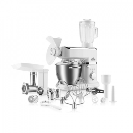 ETA | Food processor | ETA002390080 Gratussino MAXO II | 1000 W | Number of speeds 6 | Bowl capacity 4.5 L | Blender | Meat mincer | White