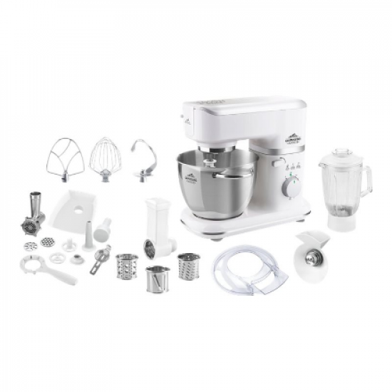 ETA | Food processor | ETA002390080 Gratussino MAXO II | 1000 W | Number of speeds 6 | Bowl capacity 4.5 L | Blender | Meat mincer | White