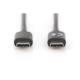 Digitus | USB Type-C Connection Cable | AK-300138-030-S | USB-C to USB-C USB Male 2.0 (Type C) | USB Male 2.0 (Type C)