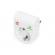 Surge protector with power and protected LED safety outlet | DN-95400 | Sockets quantity 1