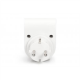 Surge protector with power and protected LED safety outlet | DN-95400 | Sockets quantity 1