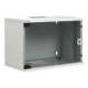 Digitus | 9U wall mounting cabinet | DN-19 09-U-S-1 | Grey | Safety class rating IP20. Lockable safety-glass door. 200° door opening angle. Front door: Glass door, single opening. Unmounted 460x540x400 mm. SOHO