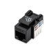 Class E CAT 6 Keystone Jack | DN-93601 | Unshielded RJ45 to LSA | Cable installation via LSA strips, color coded according to EIA/TIA 568 A & B; The Cat 6 keystone module supports transmission speeds of up to 1 GBit/s & 250 MHz in connection with cat 6 or