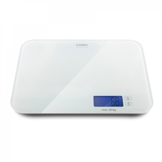 Caso | Designer kitchen scales LX 20 | 03294 | Maximum weight (capacity) 20 kg | Graduation 5 g | White