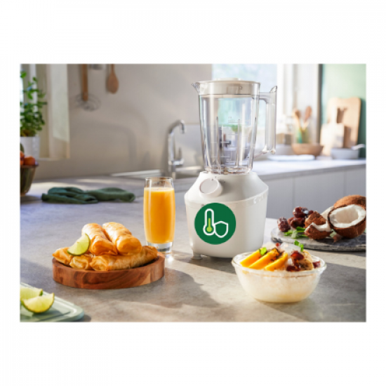 Philips | Blender | HR2041/00 3000 Series | Tabletop | 450 W | Jar material Plastic | Jar capacity 1.9 L | Ice crushing | White