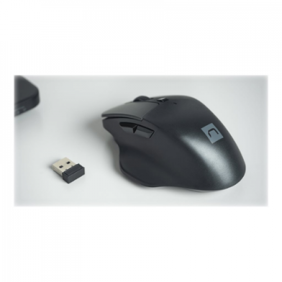 Natec Mouse, BlackBird 2, Silent, Wireless, 1600 DPI, Optical, Black | Natec | Mouse | Optical | Wireless | Black/Gray | BlackBird 2